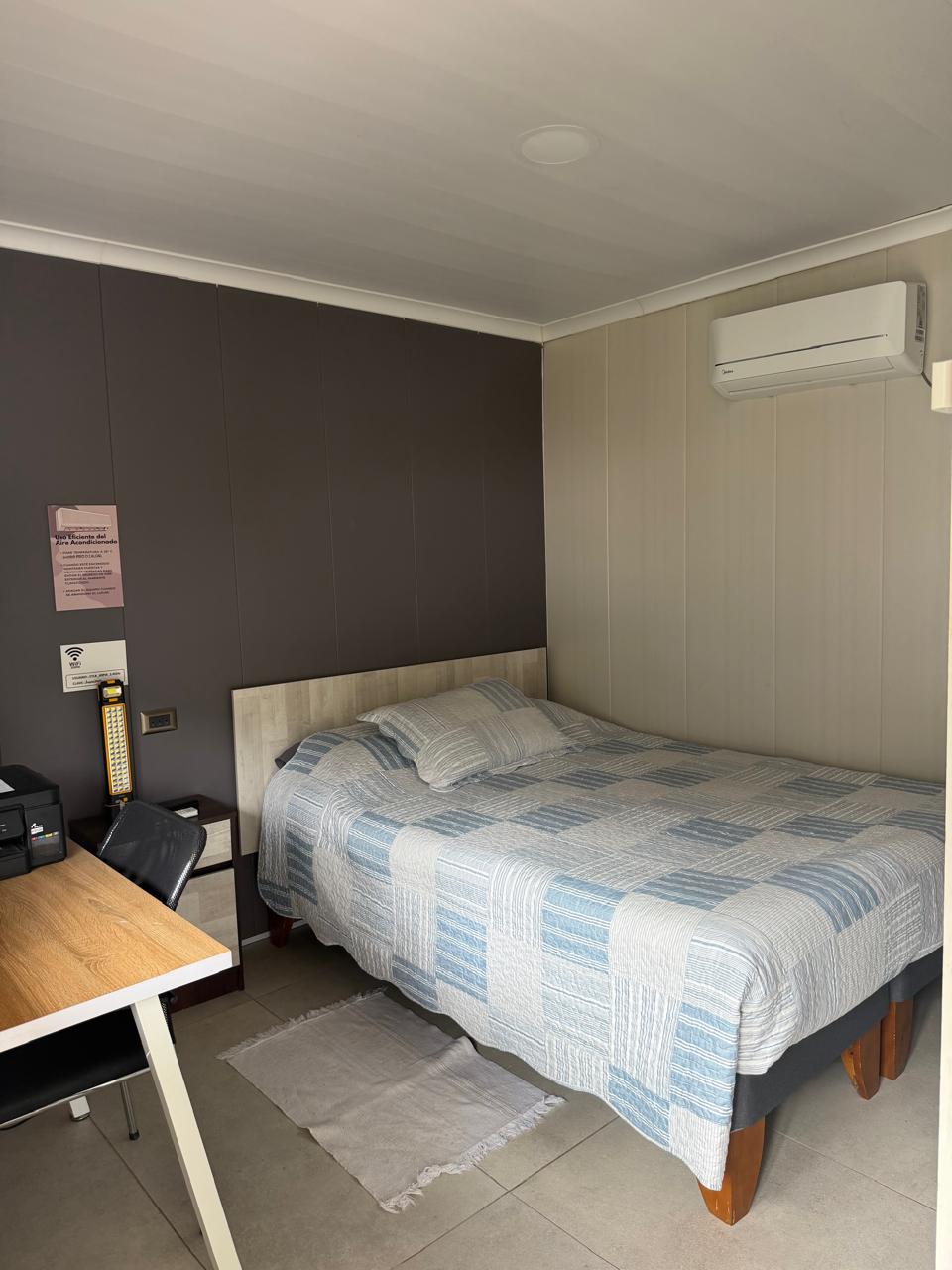 Habitación doble con cama de 2 plazas