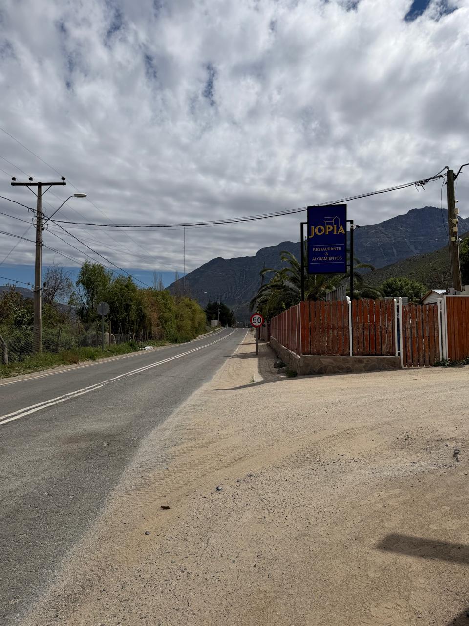 Entrada de Hostal Jopía